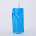 Cetak kustom 500ml botol air lipat